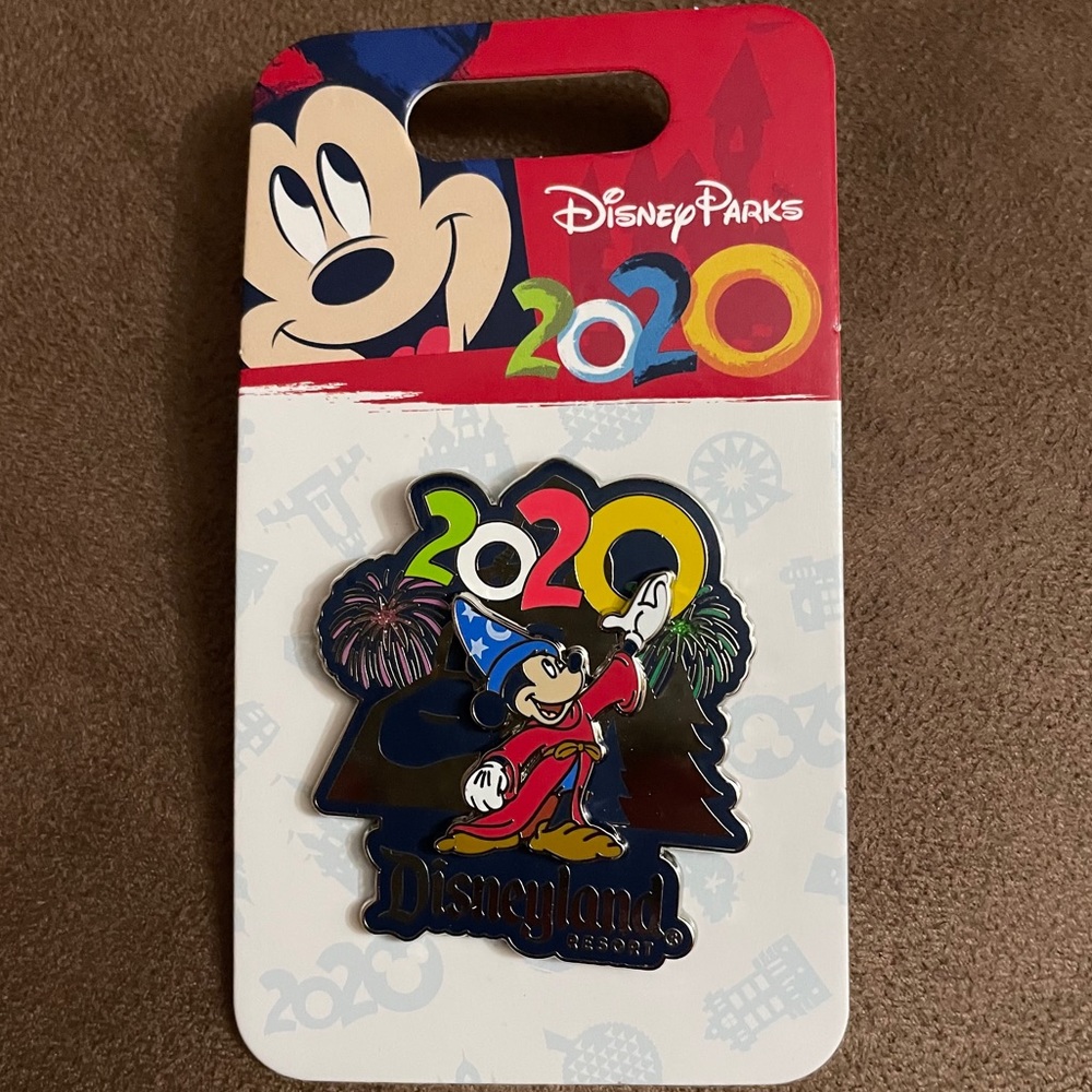 💖 2020 Disney Sorcerer Mickey Pin Trading Disneyland Trip